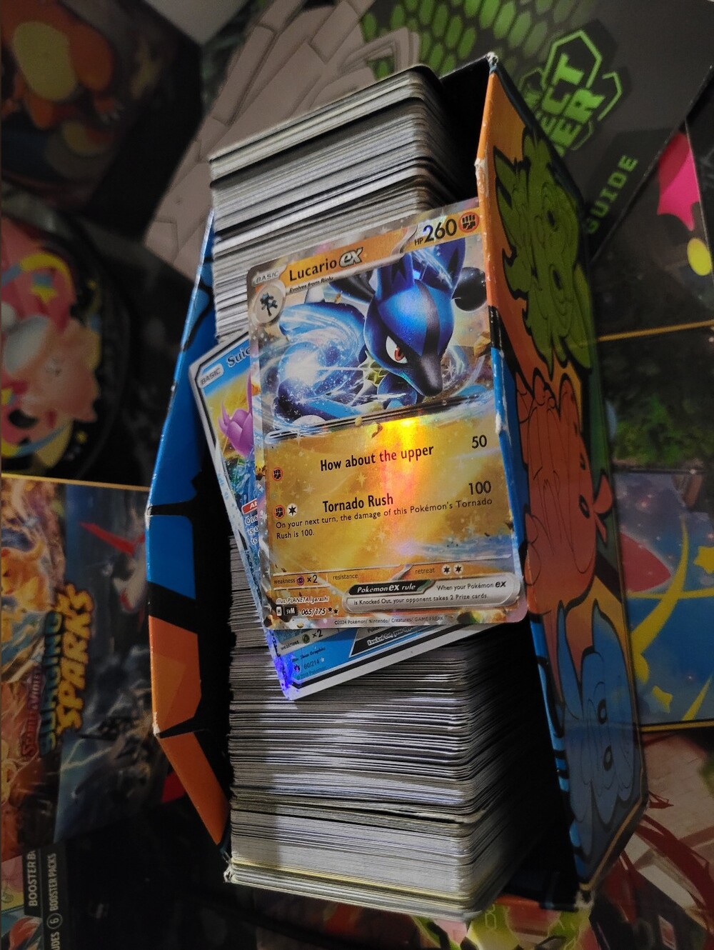 Large Lot of Pokémon Trading Cards